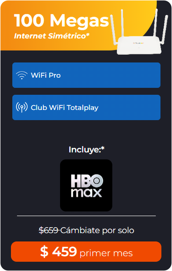 Internet 100MB