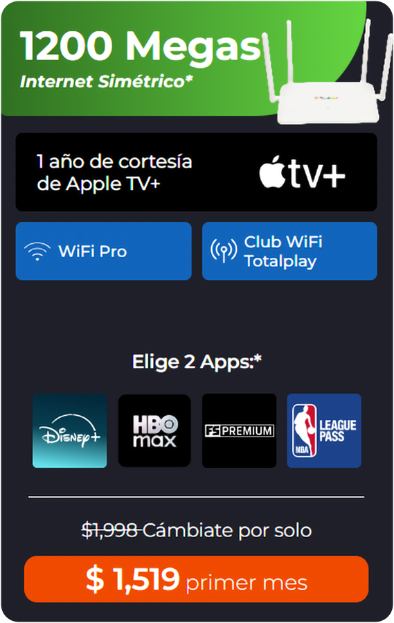 Internet 1200MB