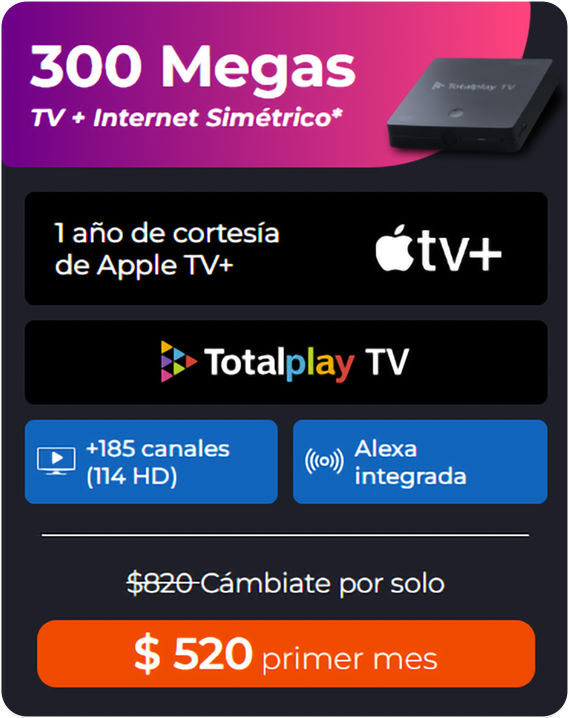 Internet TV 300MB