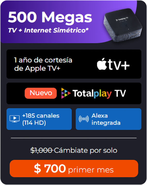 Internet TV 500MB